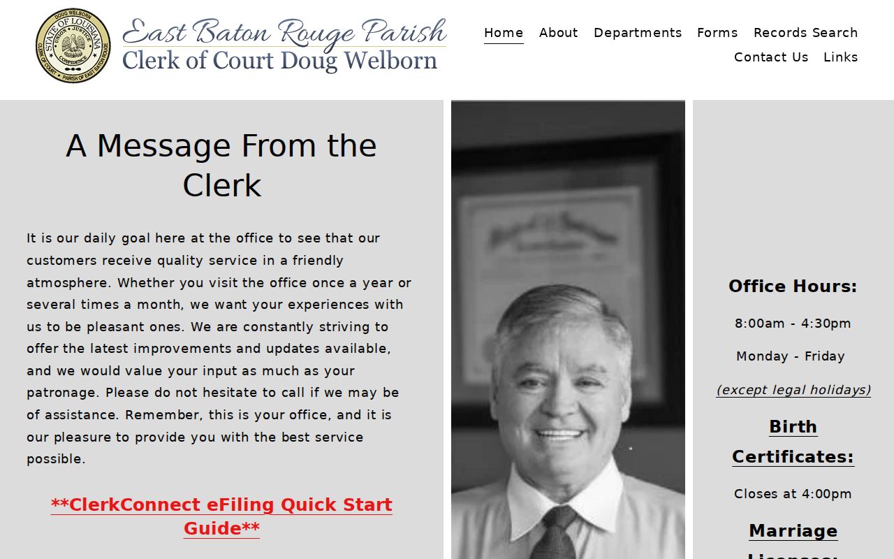 Central residents directory parish Clerk office